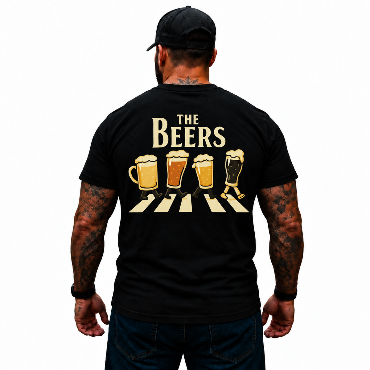 The Beers Shirt Funny Beer Lover Drinking Graphic Tee Alcohol Humor Gift for Men
