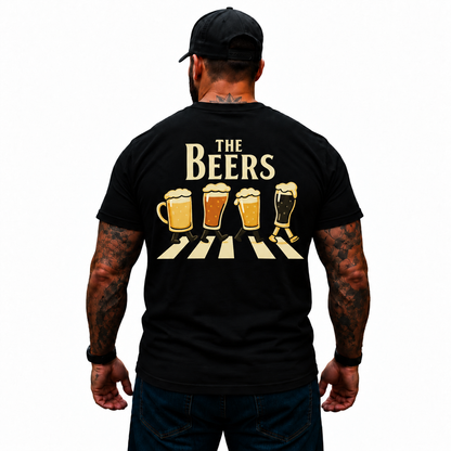 The Beers Shirt Funny Beer Lover Drinking Graphic Tee Alcohol Humor Gift for Men