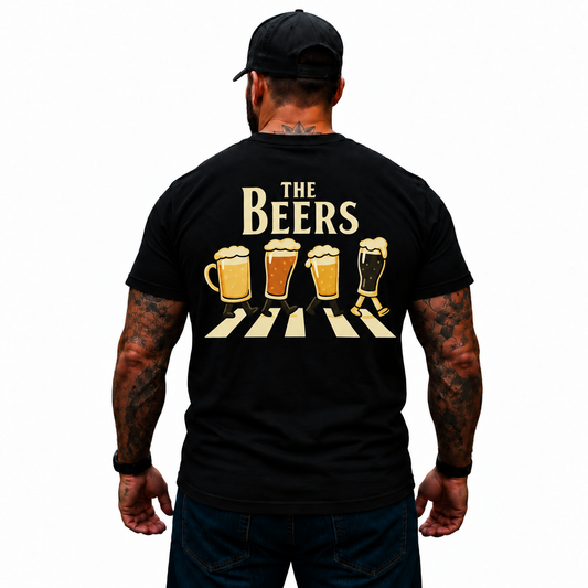 The Beers Shirt Funny Beer Lover Drinking Graphic Tee Alcohol Humor Gift for Men