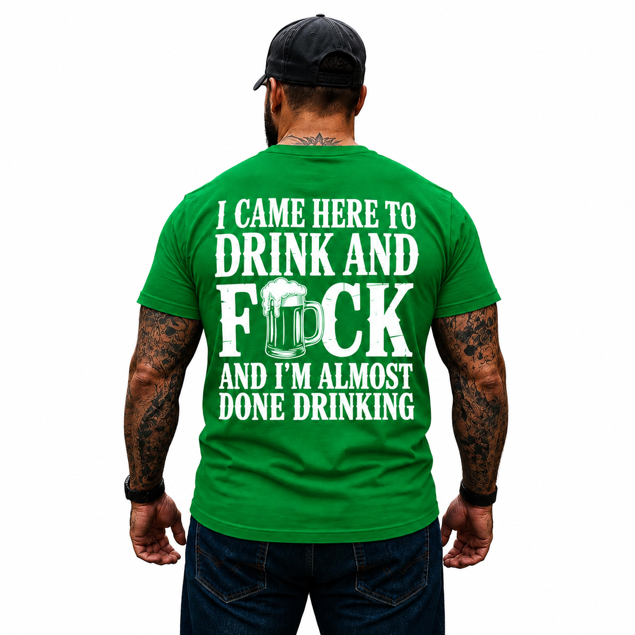 I Came Here To Drink And Fuck Shirt Funny Beer Drinking Graphic Tee Gift For Men