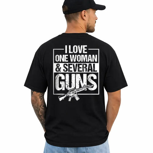 Funny Protective Girl Dad Humor Graphic T Shirt Gift For Fathers