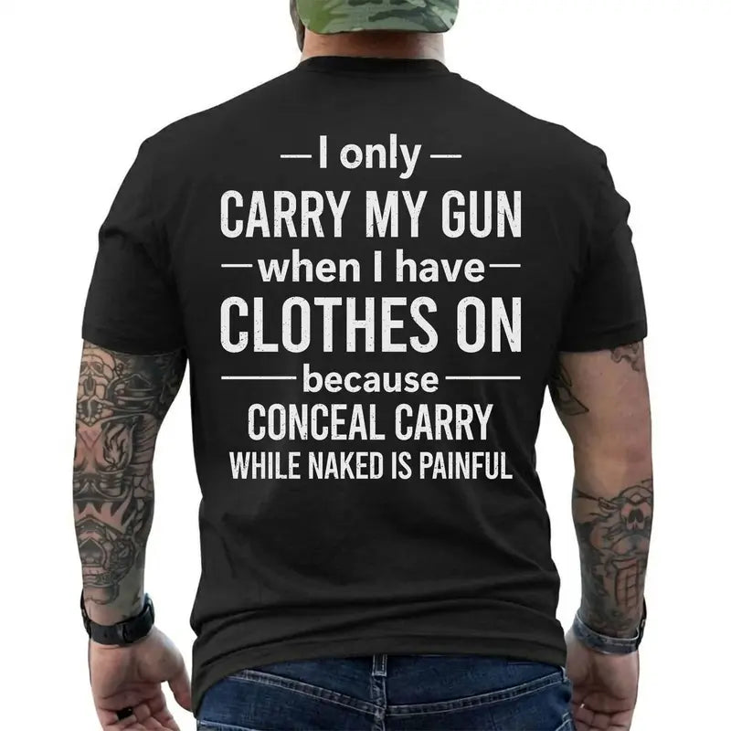 Funny Second Amendment Gun Owner Humor Graphic T Shirt