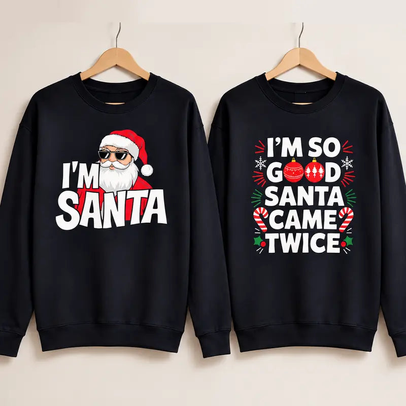Funny Christmas Matching Sweatshirt