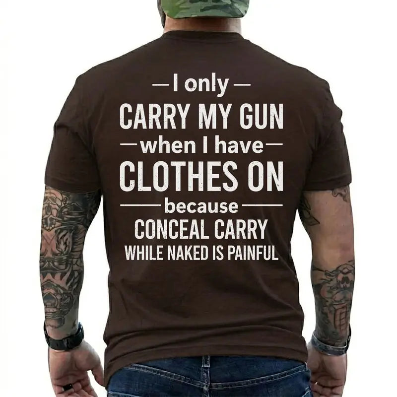Funny Second Amendment Gun Owner Humor Graphic T Shirt