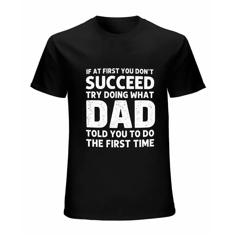 Mens Funny Dad Told You Graphic T Shirt Gift For Dad And Husband