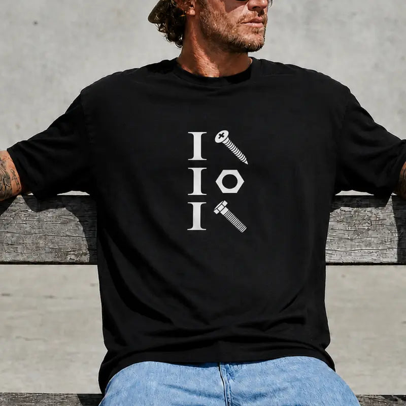 Mechanic Hardware Tool Funny Graphic T Shirt