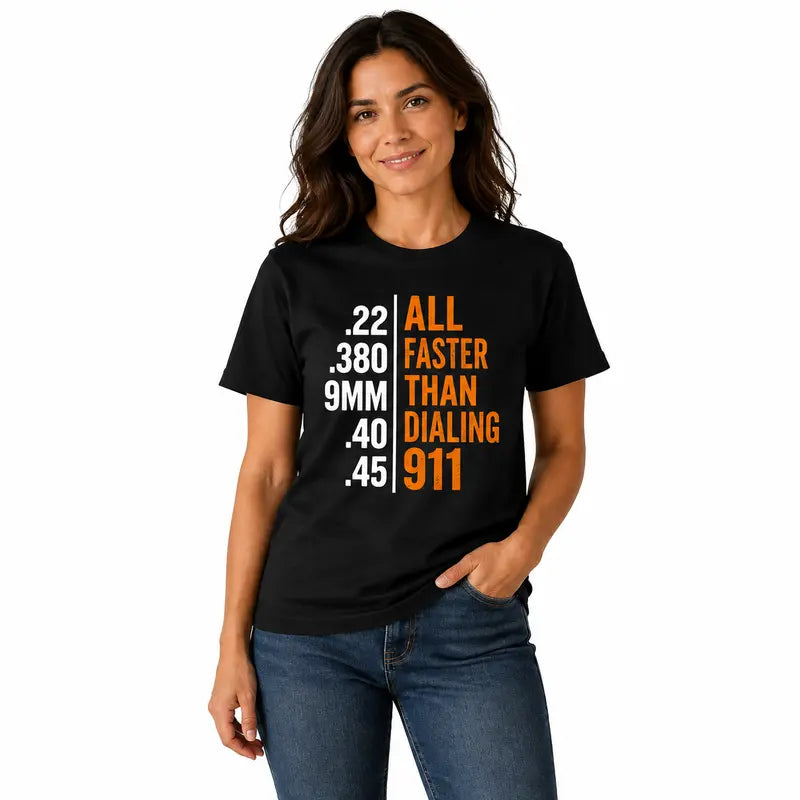 Funny Ammo Sarcastic Gun Owner Humor Graphic T Shirt