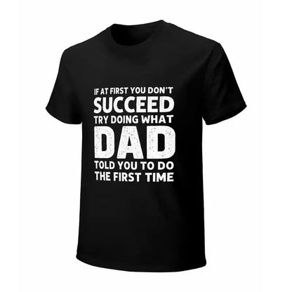 Mens Funny Dad Told You Graphic T Shirt Gift For Dad And Husband