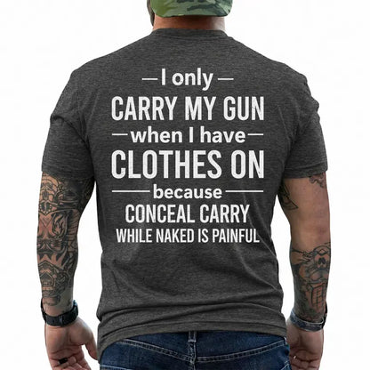 Funny Second Amendment Gun Owner Humor Graphic T Shirt