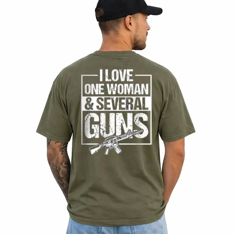 Funny Protective Girl Dad Humor Graphic T Shirt Gift For Fathers