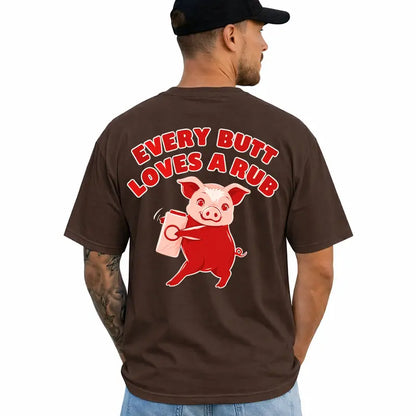 Funny Bbq Pig Pun Graphic T Shirt Grill Master Gift For Him