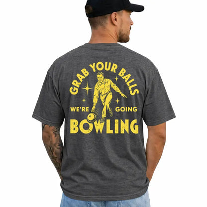 Funny Bowling Graphic T Shirt Bowler Gift For Him
