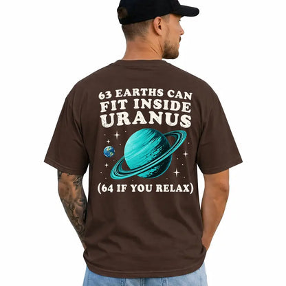 Funny Space Uranus Pun Science Humor Graphic T Shirt For Him