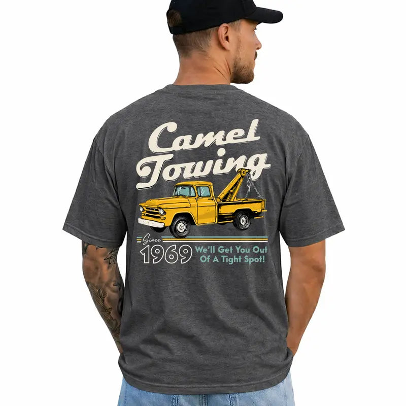 Funny Vintage Car Classic Truck Retro Automotive T Shirt For Men