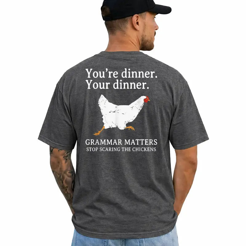 Youre Dinner Funny Adult Humor Graphic T Shirt For Men