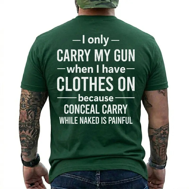 Funny Second Amendment Gun Owner Humor Graphic T Shirt
