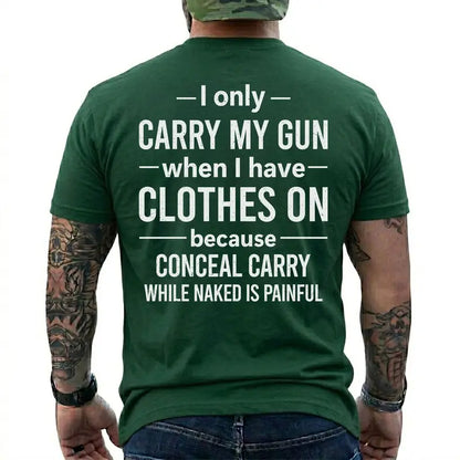 Funny Second Amendment Gun Owner Humor Graphic T Shirt