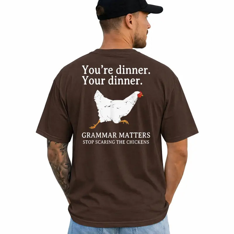 Youre Dinner Funny Adult Humor Graphic T Shirt For Men