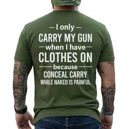 Funny Second Amendment Gun Owner Humor Graphic T Shirt