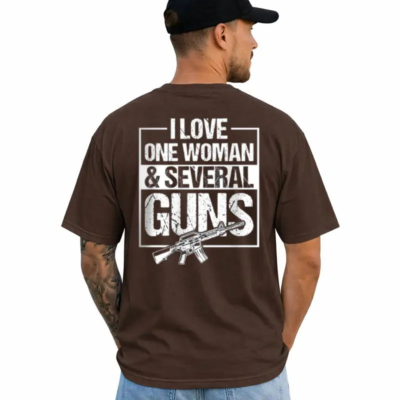 Funny Protective Girl Dad Humor Graphic T Shirt Gift For Fathers