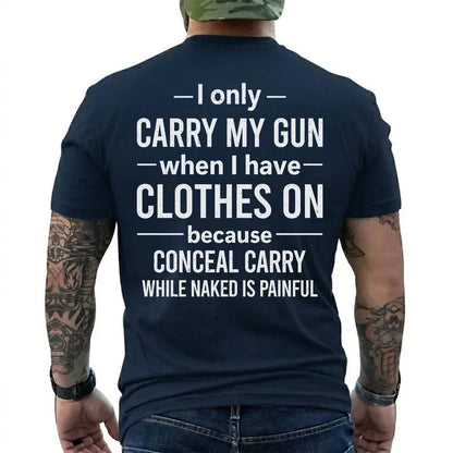 Funny Second Amendment Gun Owner Humor Graphic T Shirt