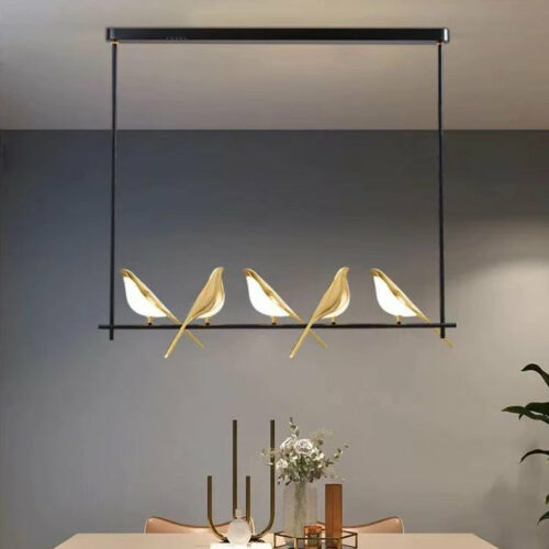 Alternative view of Love Birds Chandeliers