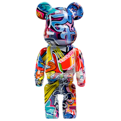Graffiti Bear Sculpture