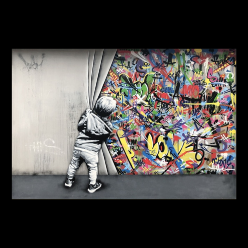 Alternative view of The Unveiling Painting