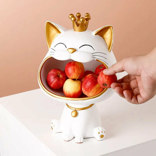Lucky Cat Storage Bin