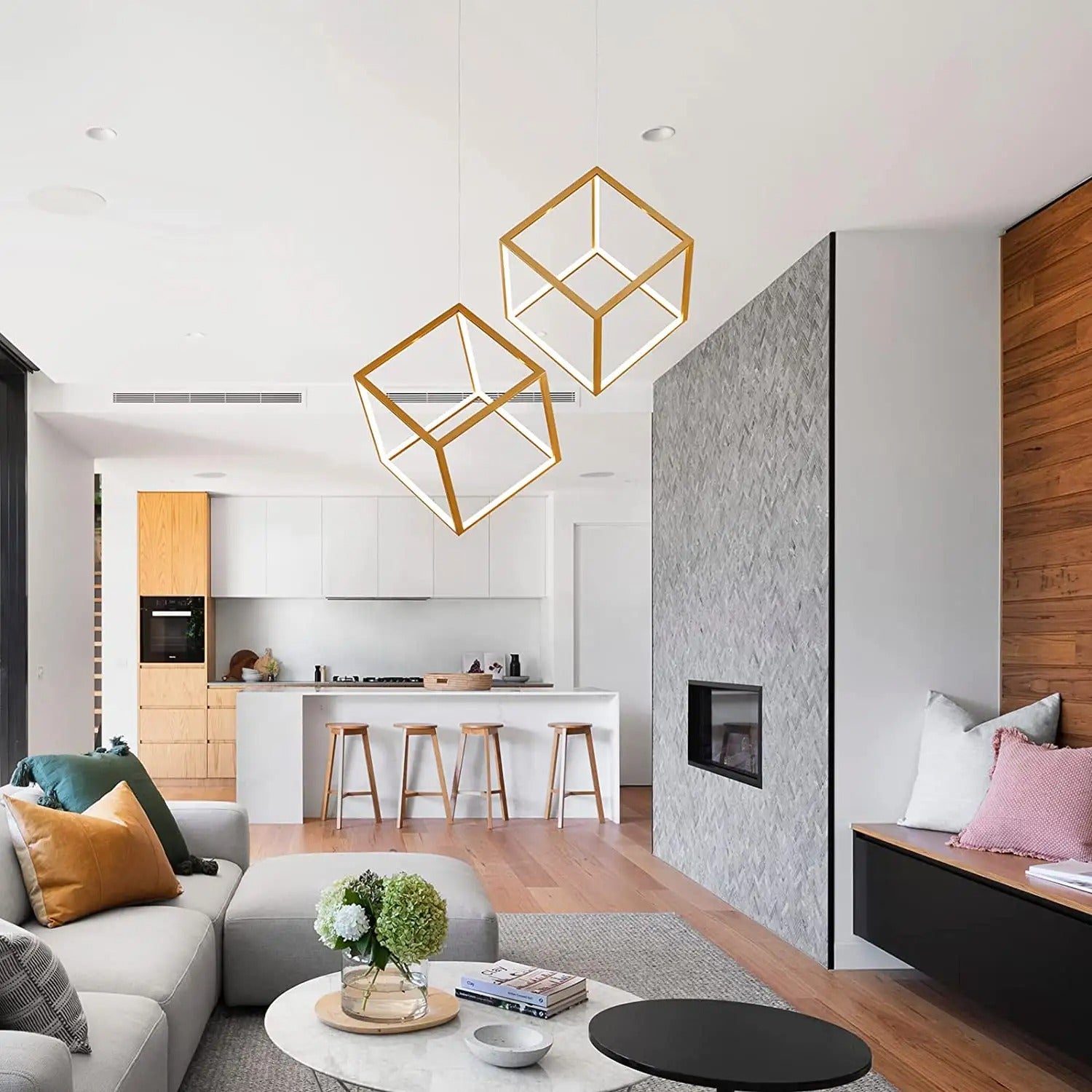 Helsinki Cube LED Ceiling Light - Image 4